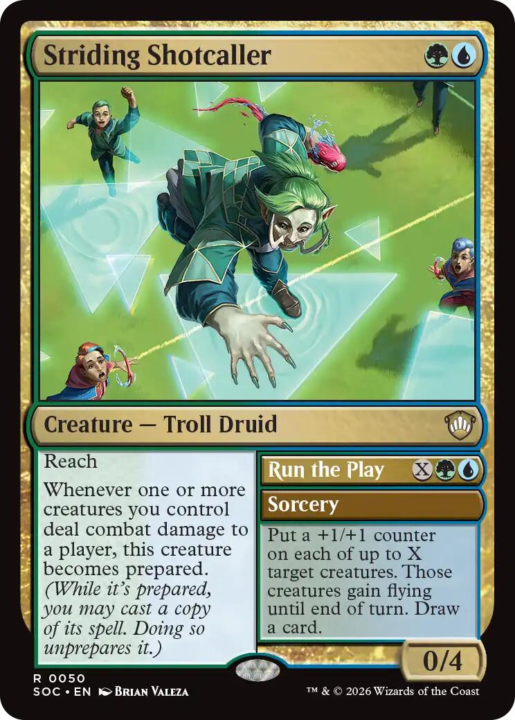 Striding Shotcaller [SOC - 50]