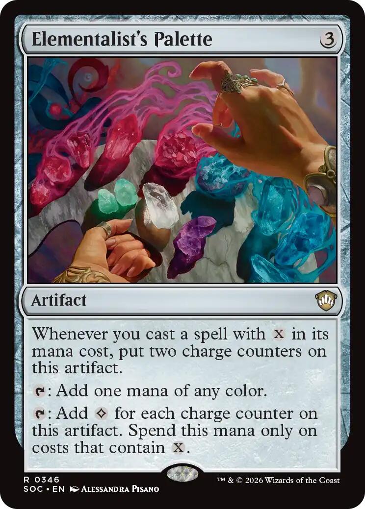 Elementalist's Palette [SOC - 346]