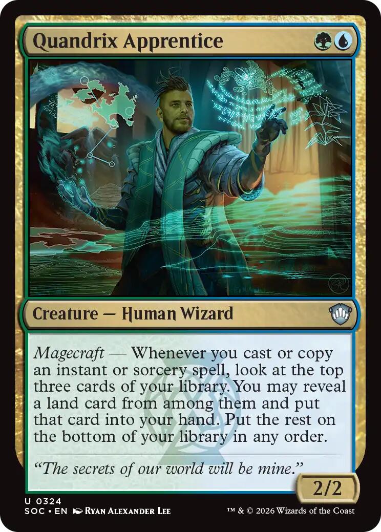 Quandrix Apprentice [SOC - 324]