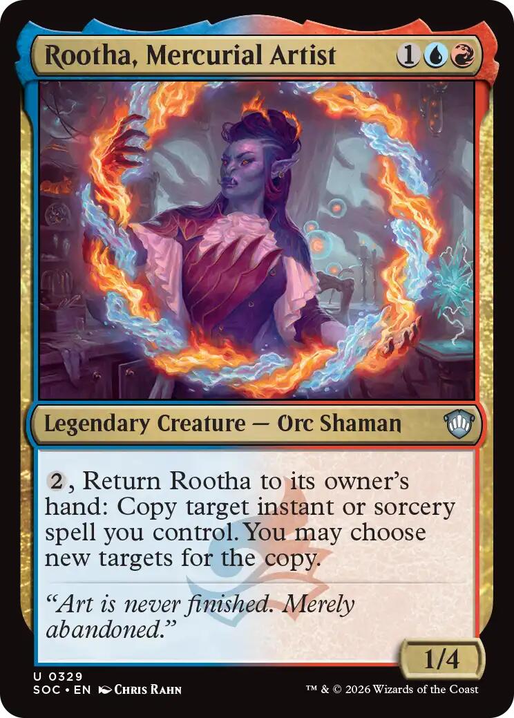 Rootha, Mercurial Artist [SOC - 329]