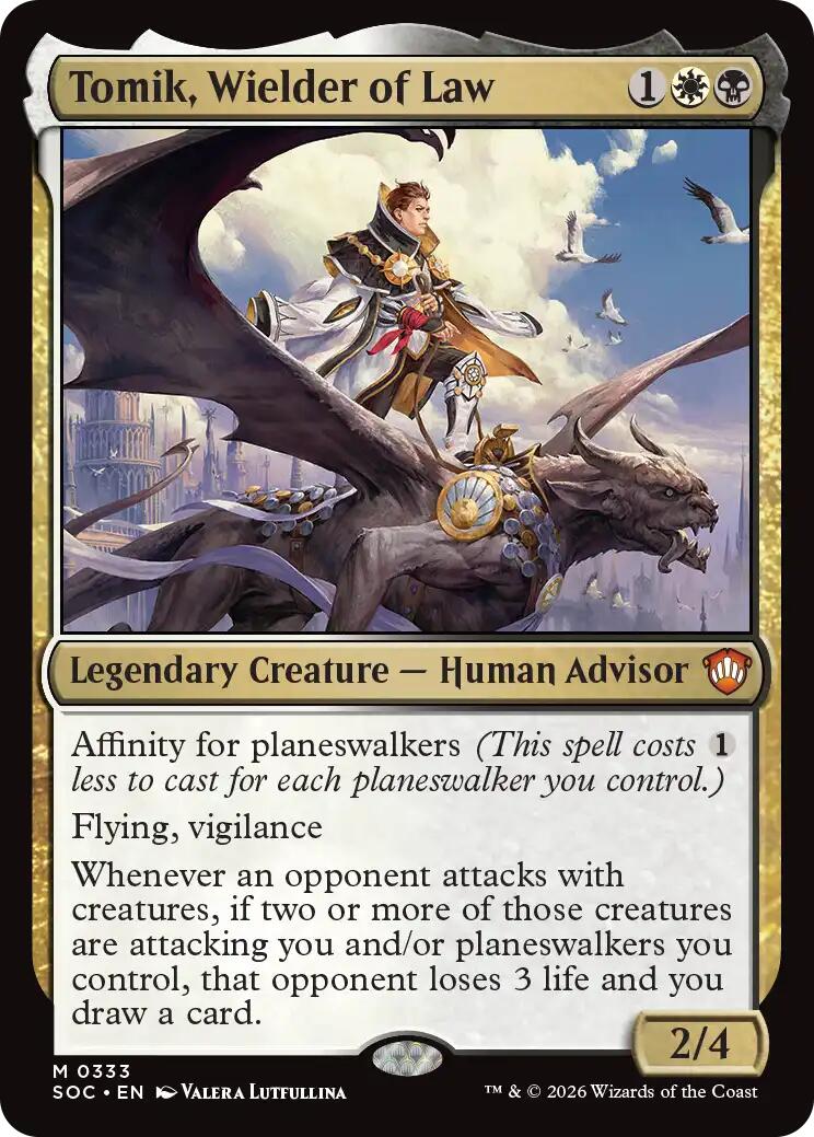 Tomik, Wielder of Law [SOC - 333]