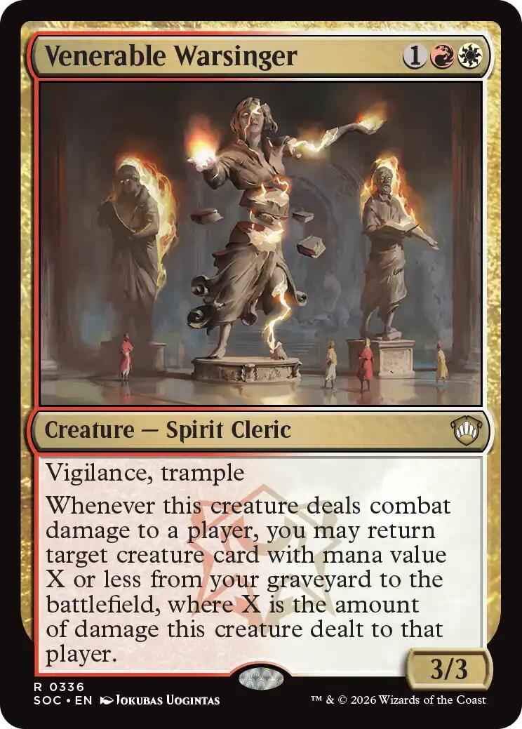 Venerable Warsinger [SOC - 336]