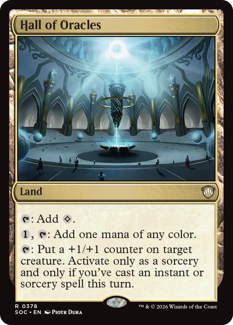 Hall of Oracles [SOC - 378]