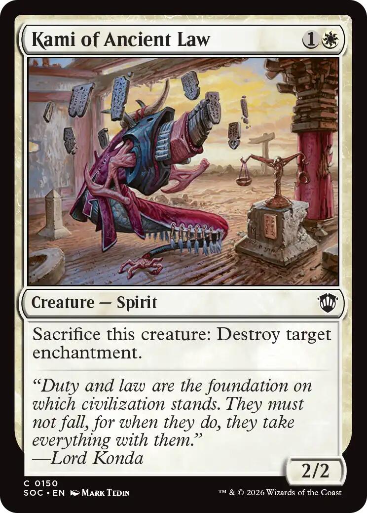 Kami of Ancient Law [SOC - 150]