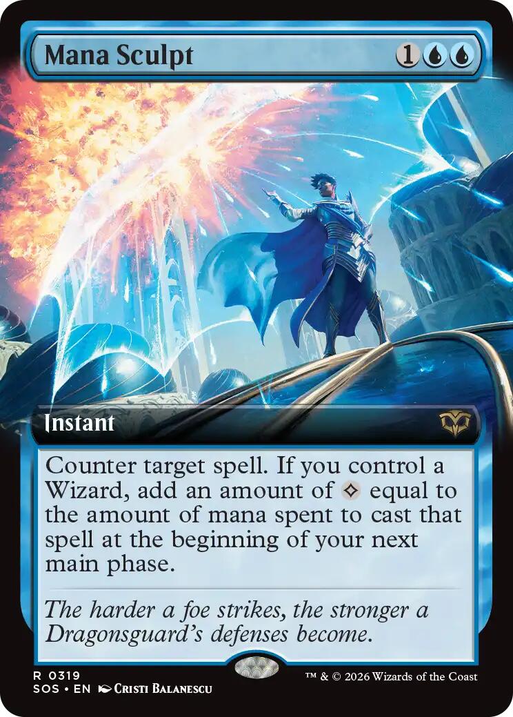 Mana Sculpt (Extended Art) [SOS - 319]