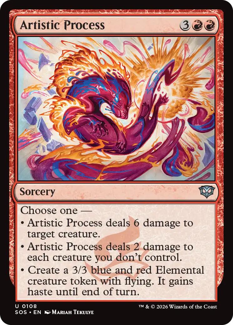 Artistic Process [SOS - 108]