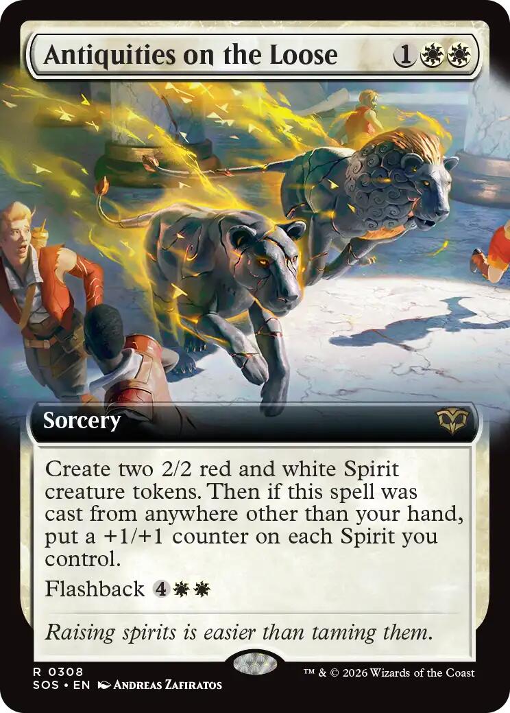 Antiquities on the Loose (Extended Art) [SOS - 308]