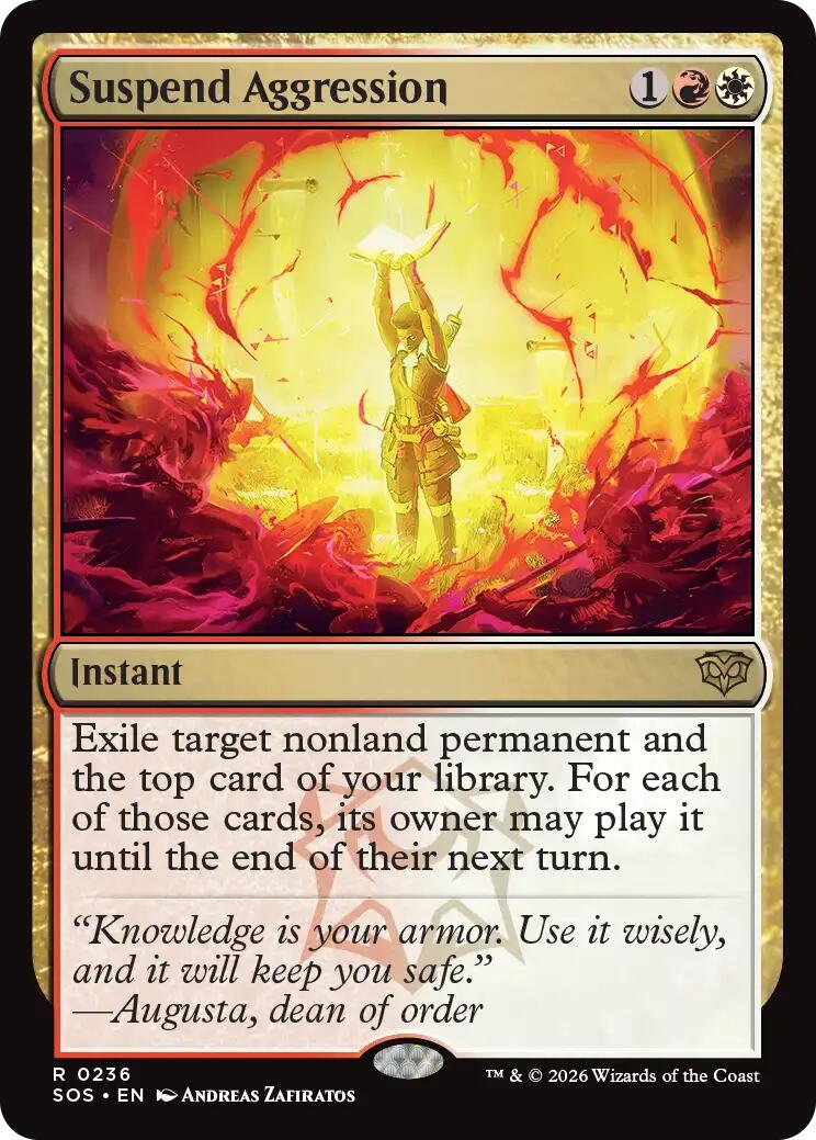 Suspend Aggression [SOS - 236]
