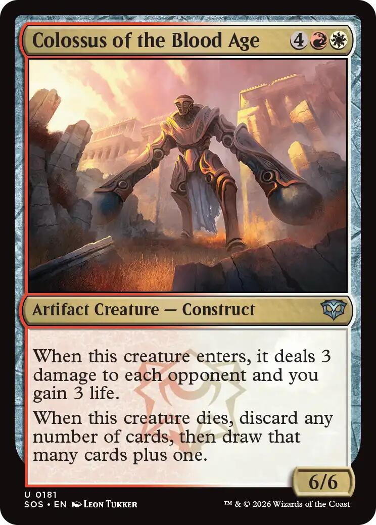 Colossus of the Blood Age [SOS - 181]
