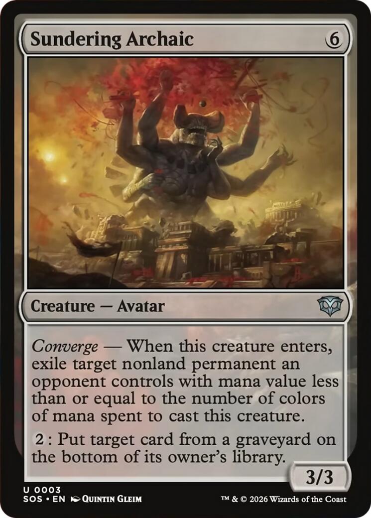 Sundering Archaic [SOS - 3]
