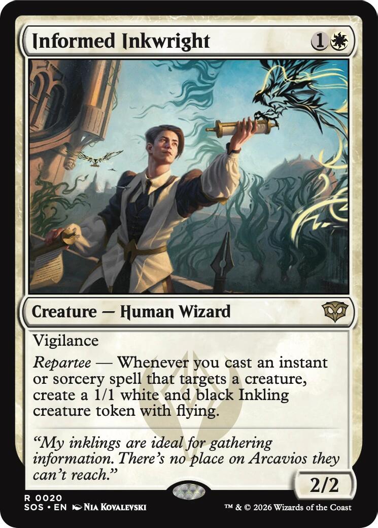 Informed Inkwright [SOS - 20]