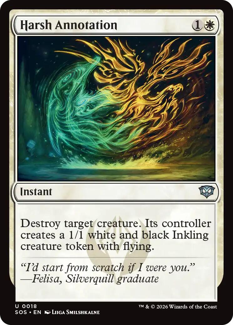 Harsh Annotation [SOS - 18]