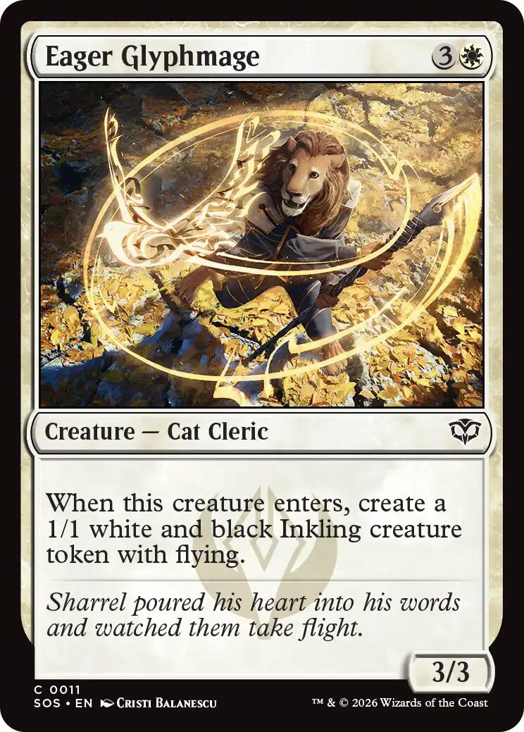Eager Glyphmage [SOS - 11]