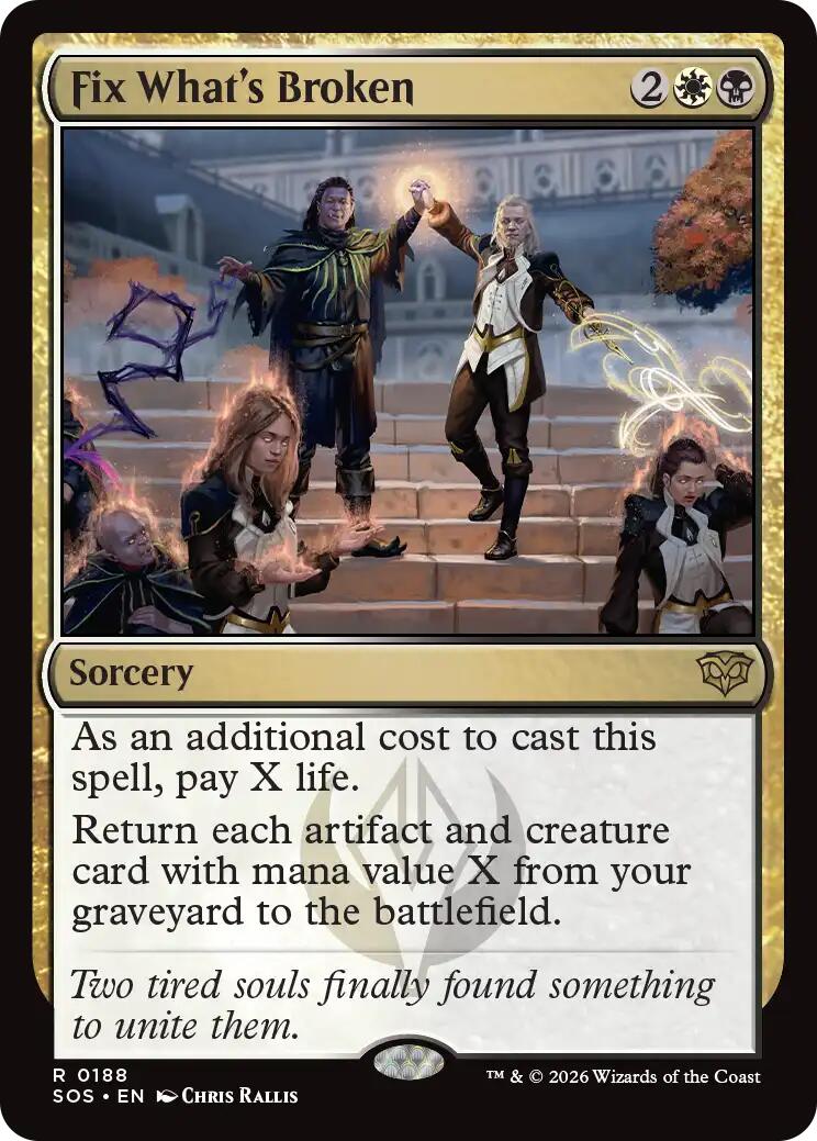 Fix What's Broken [SOS - 188]