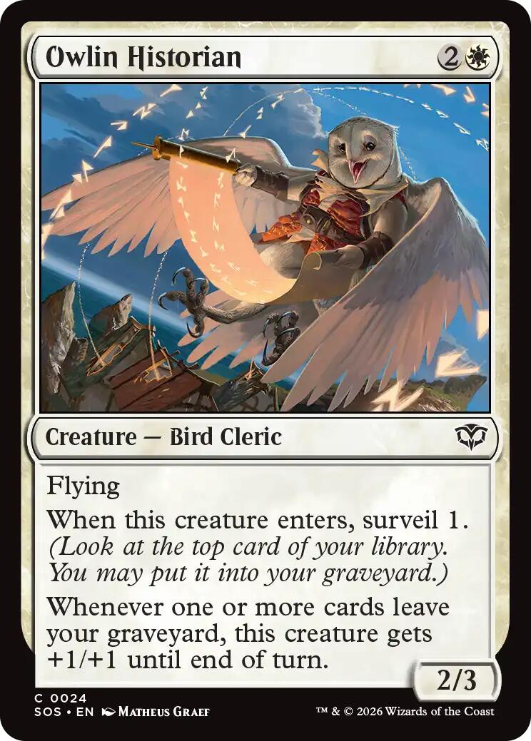 Owlin Historian [SOS - 24]