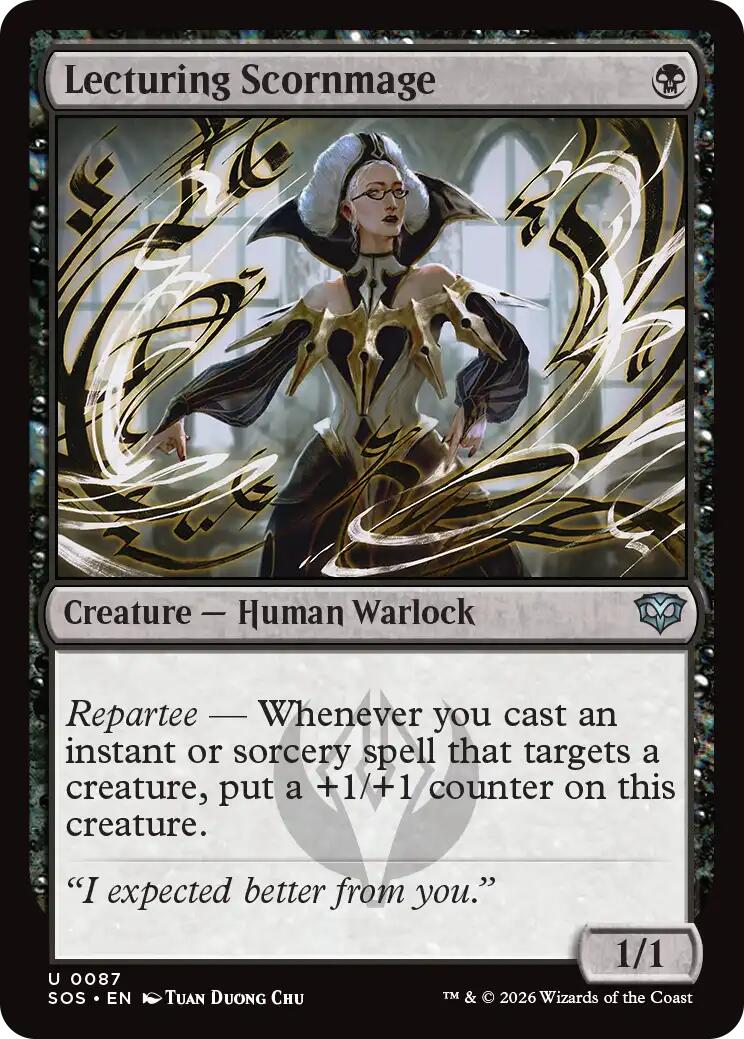 Lecturing Scornmage [SOS - 87]