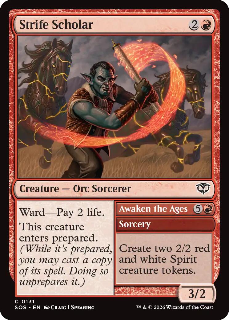 Strife Scholar [SOS - 131]