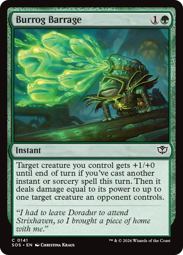 Burrog Barrage [SOS - 141]