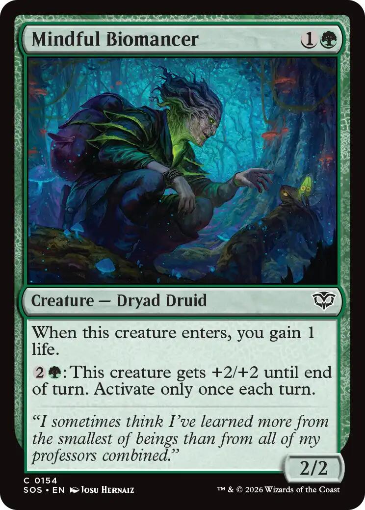 Mindful Biomancer [SOS - 154]