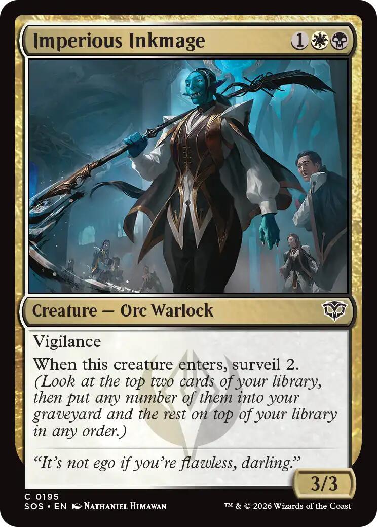 Imperious Inkmage [SOS - 195]