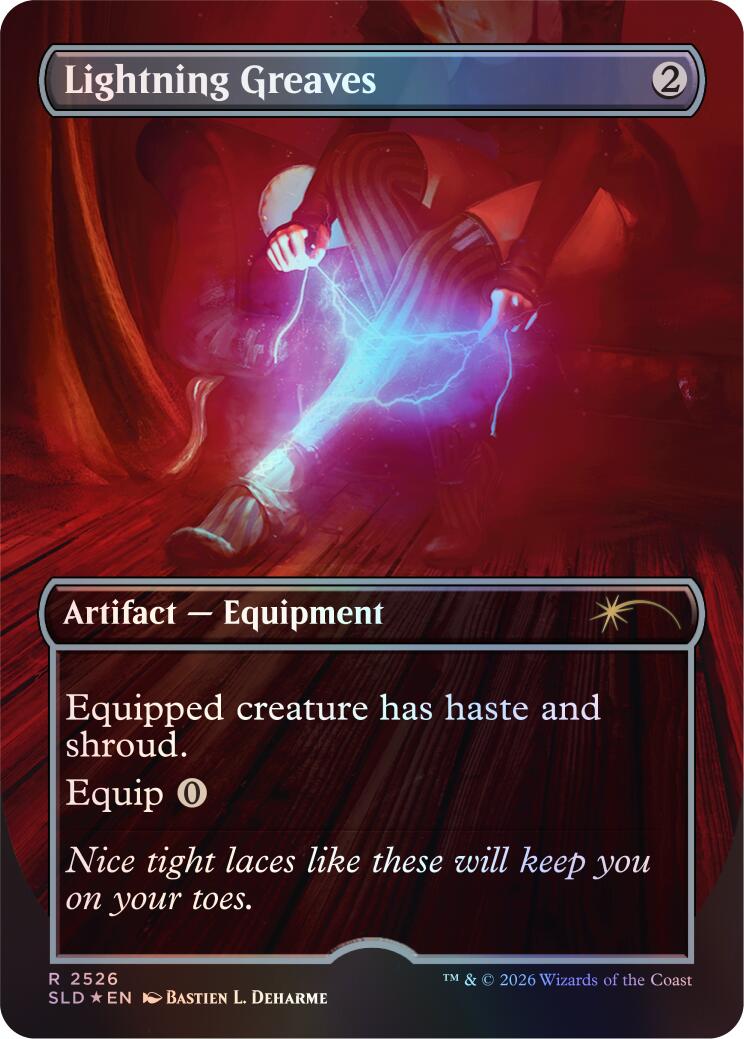 Lightning Greaves (2526) [SLD]