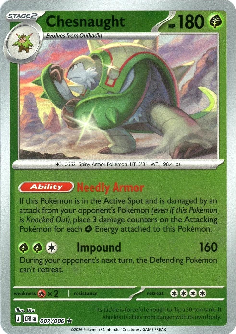 Chesnaught [CRI - 007/086]