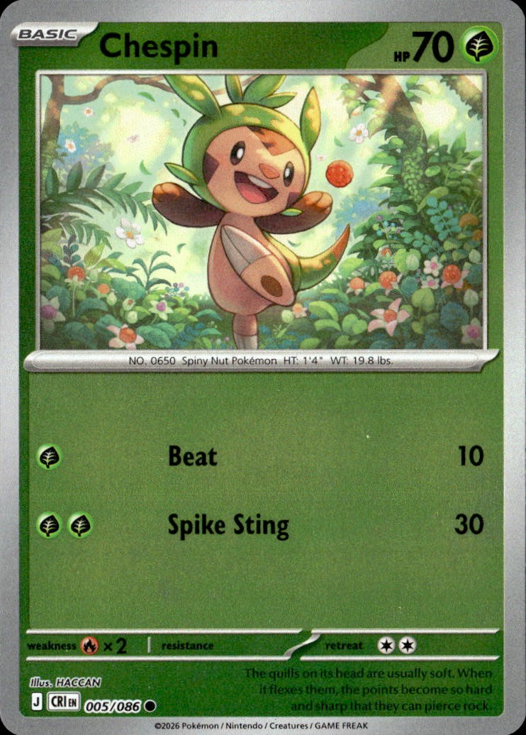 Chespin - 005/086 [CRI]