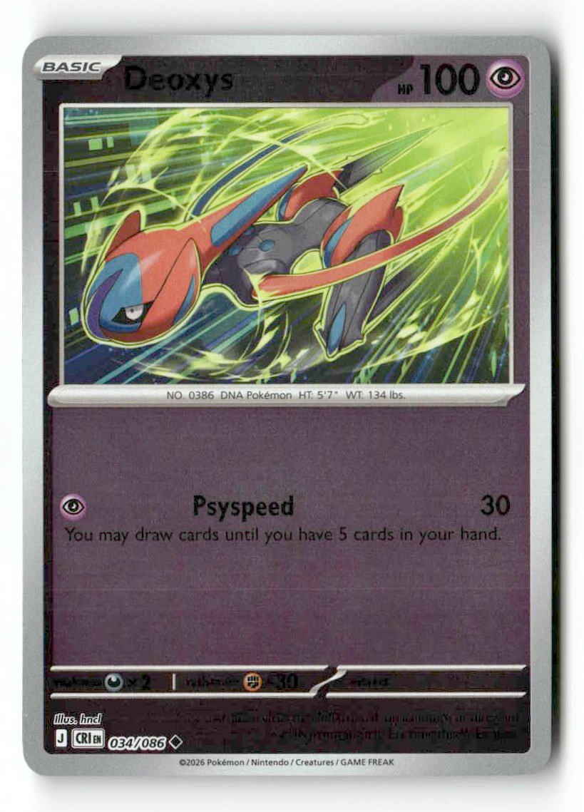 Deoxys - 034/086 [CRI]