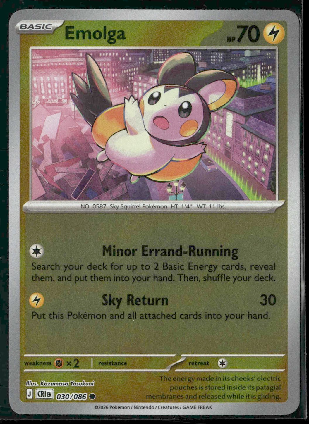 Emolga [CRI - 030/086]