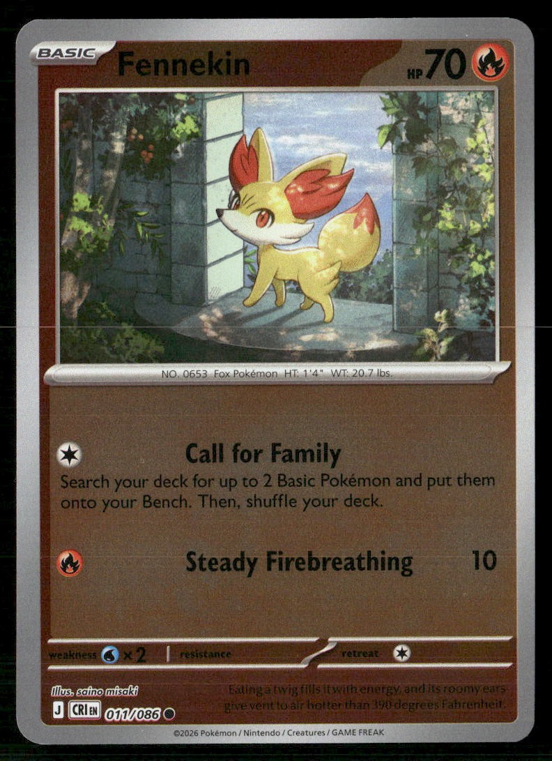 Fennekin [CRI - 011/086]