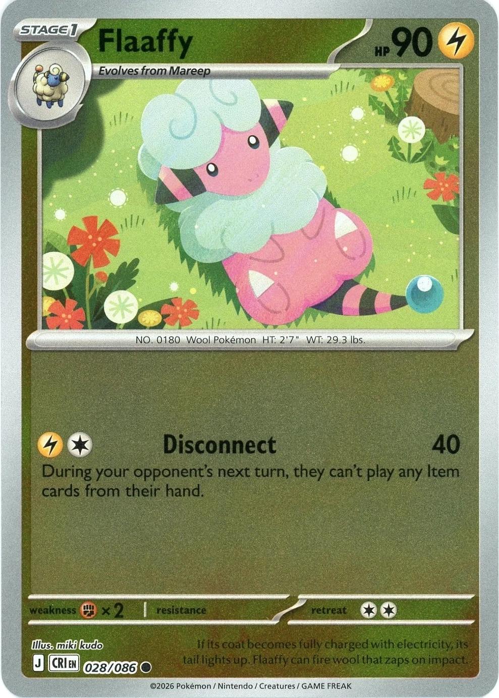 Flaaffy [CRI - 028/086]
