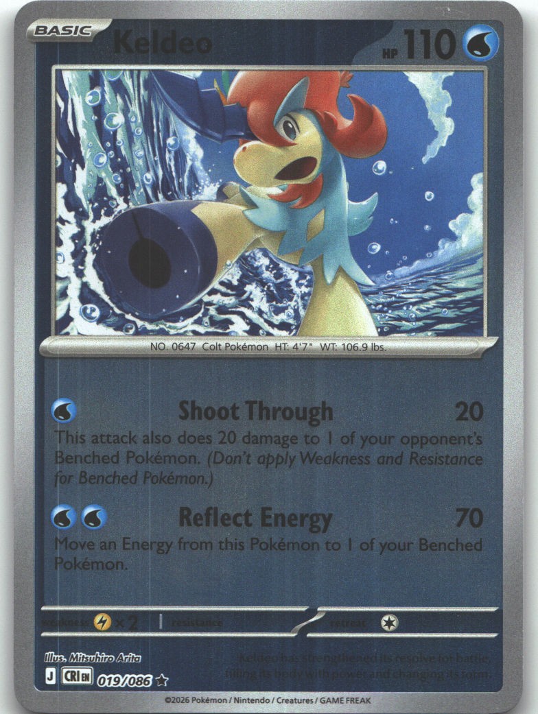 Keldeo [CRI - 019/086]