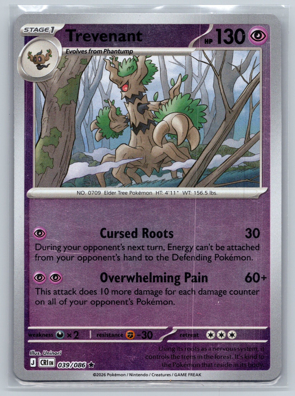 Trevenant [CRI - 039/086]