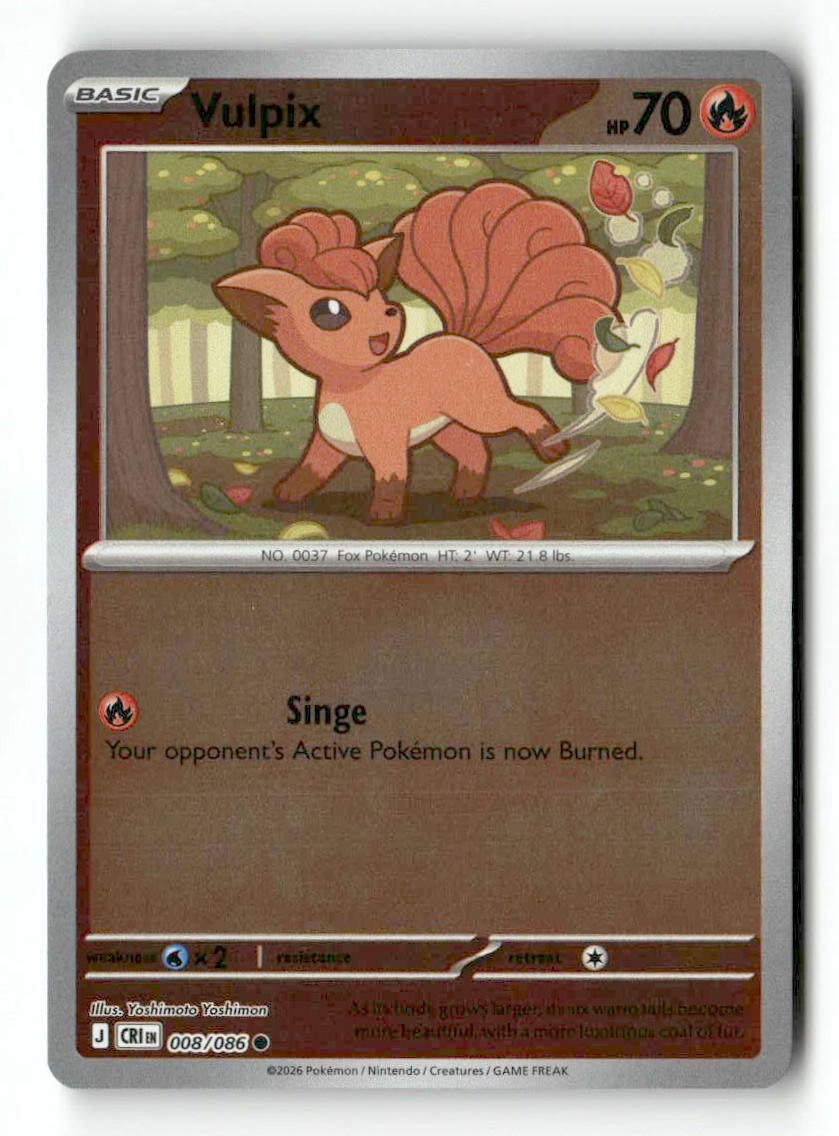 Vulpix [CRI - 008/086]