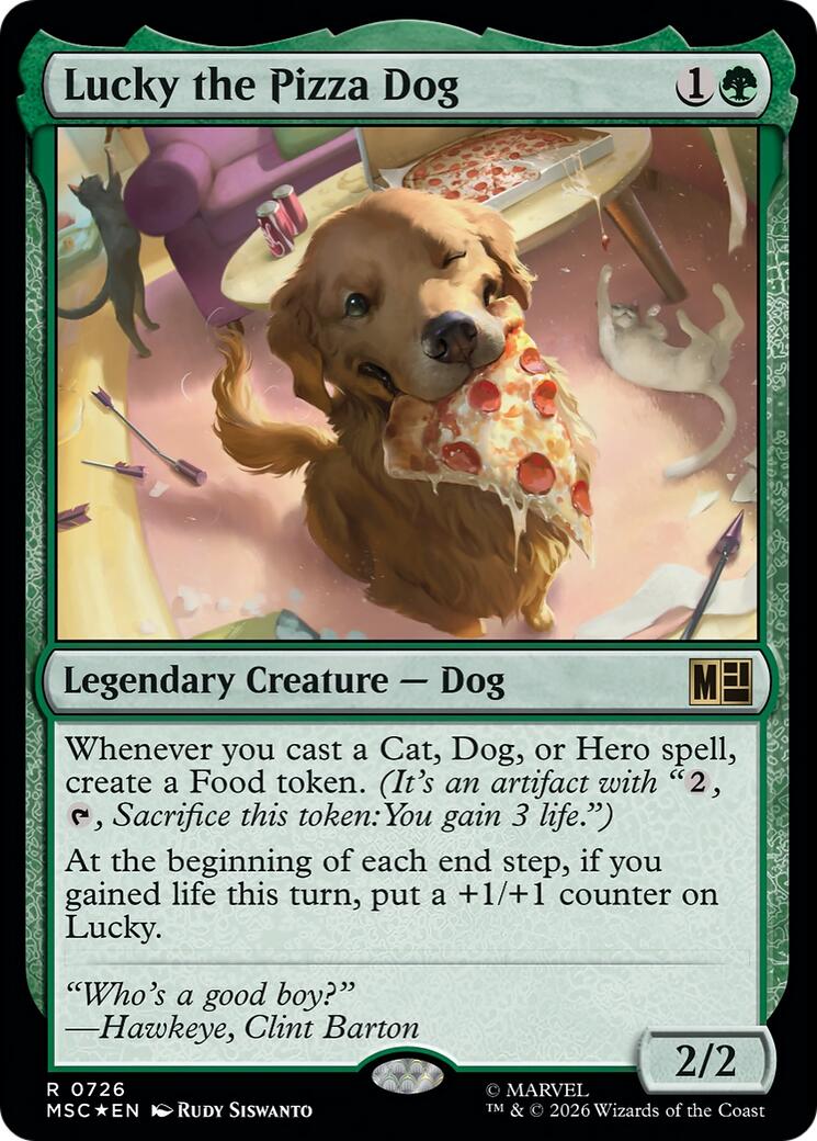 Lucky the Pizza Dog [MSC - 726]