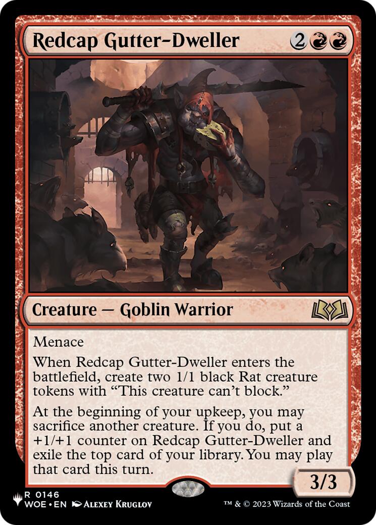 Redcap Gutter-Dweller [LIST - 146]