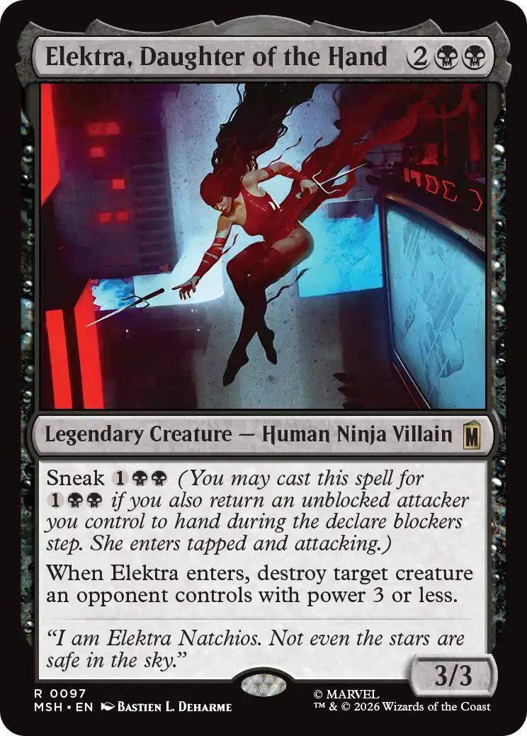 Elektra, Daughter of the Hand [MSH - 97]