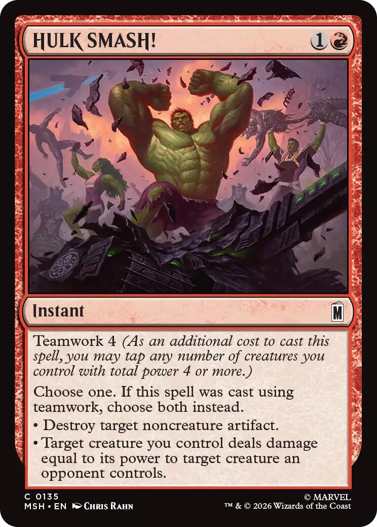HULK SMASH! [MSH - 135]