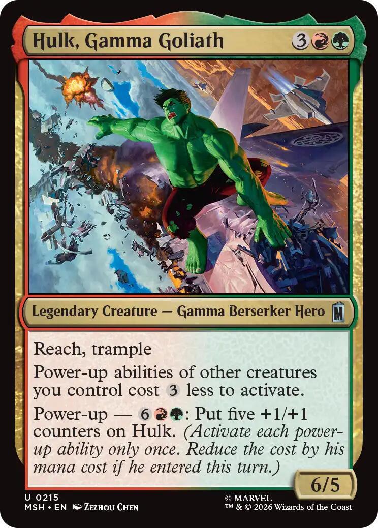 Hulk, Gamma Goliath [MSH - 215]