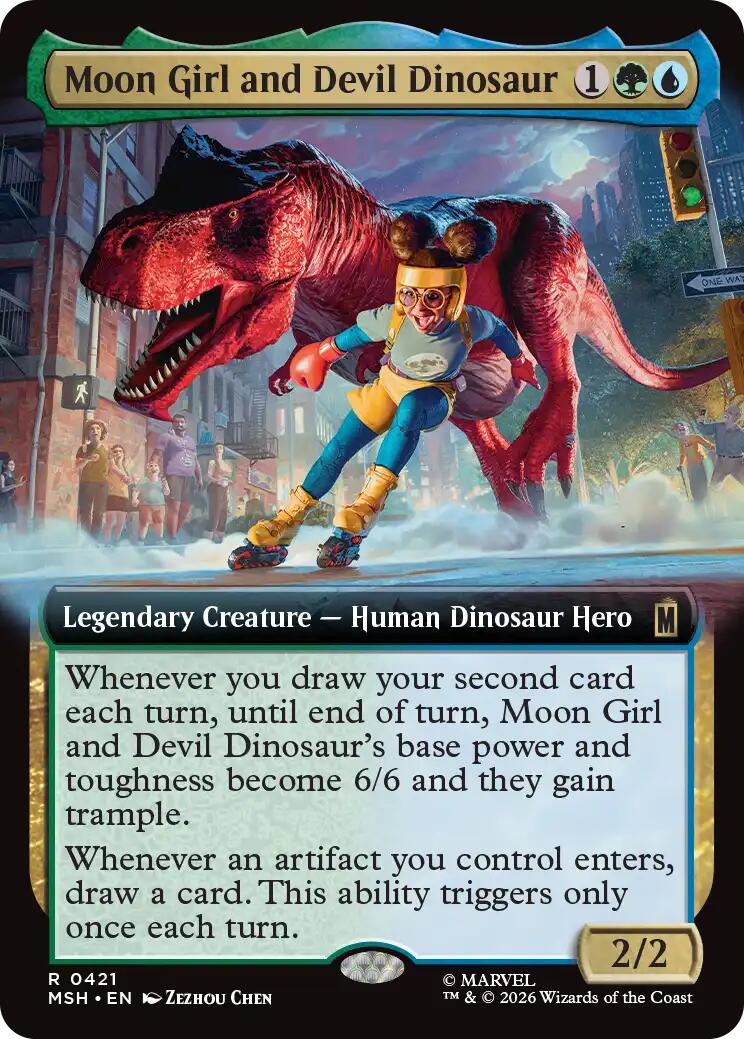 Moon Girl and Devil Dinosaur (Extended Art) [MSH - 421]