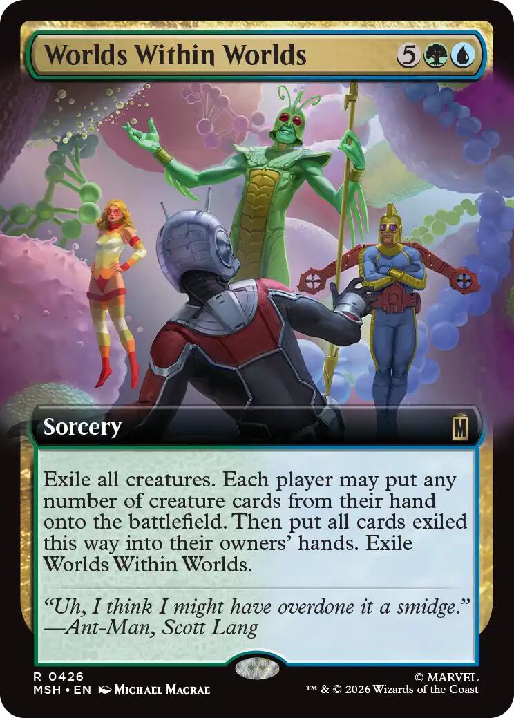 Worlds Within Worlds (Extended Art) [MSH - 426]