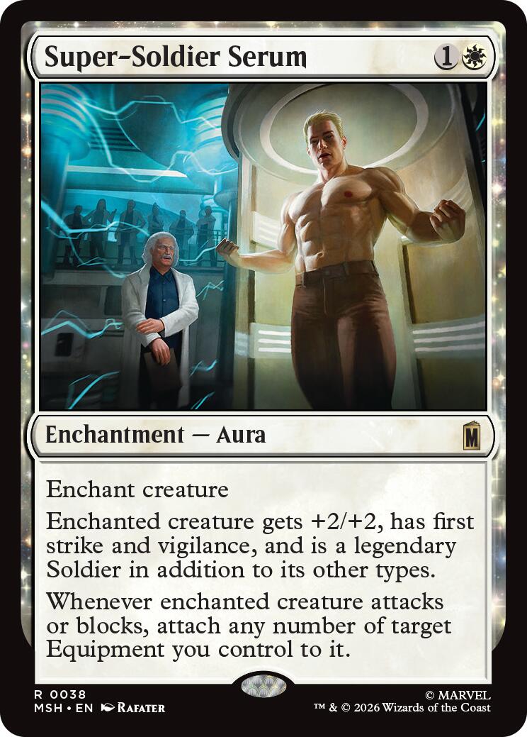 Super-Soldier Serum [MSH - 38]