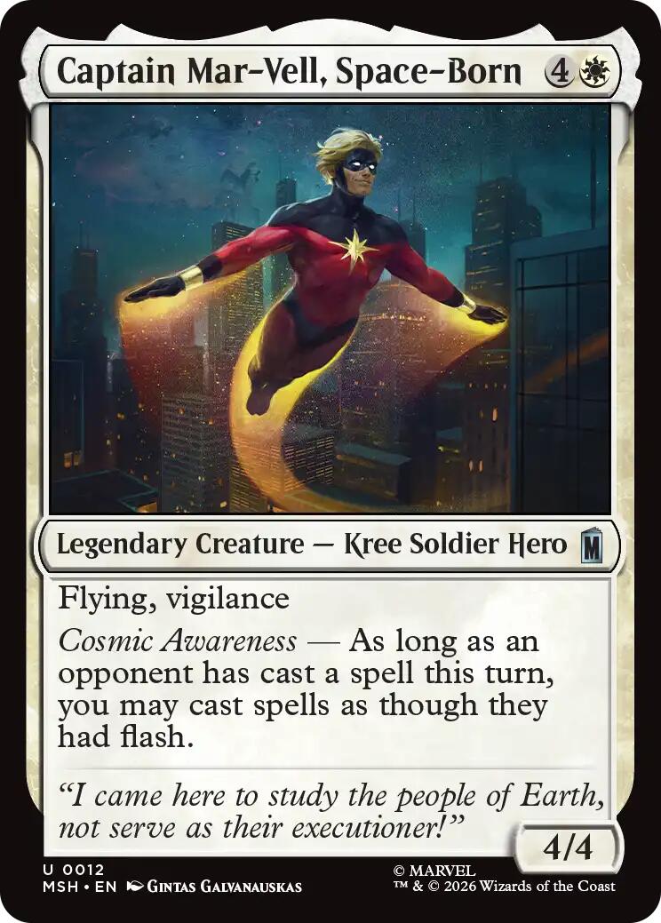 Captain Mar-Vell, Space-Born [MSH - 12]