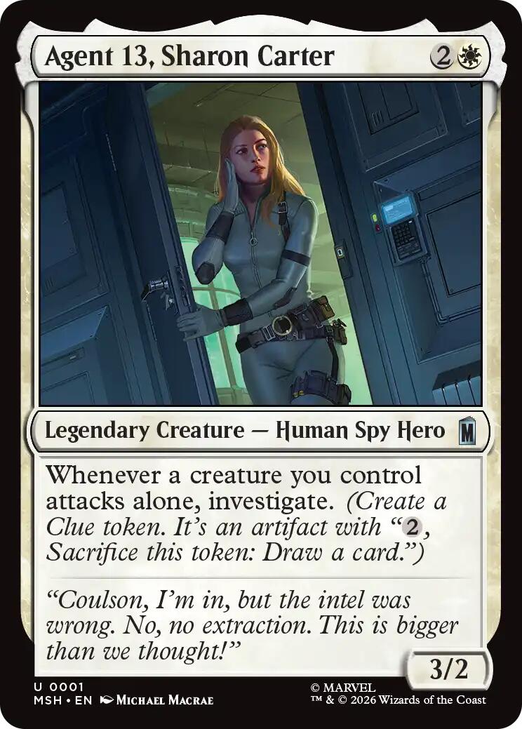 Agent 13, Sharon Carter [MSH - 1]
