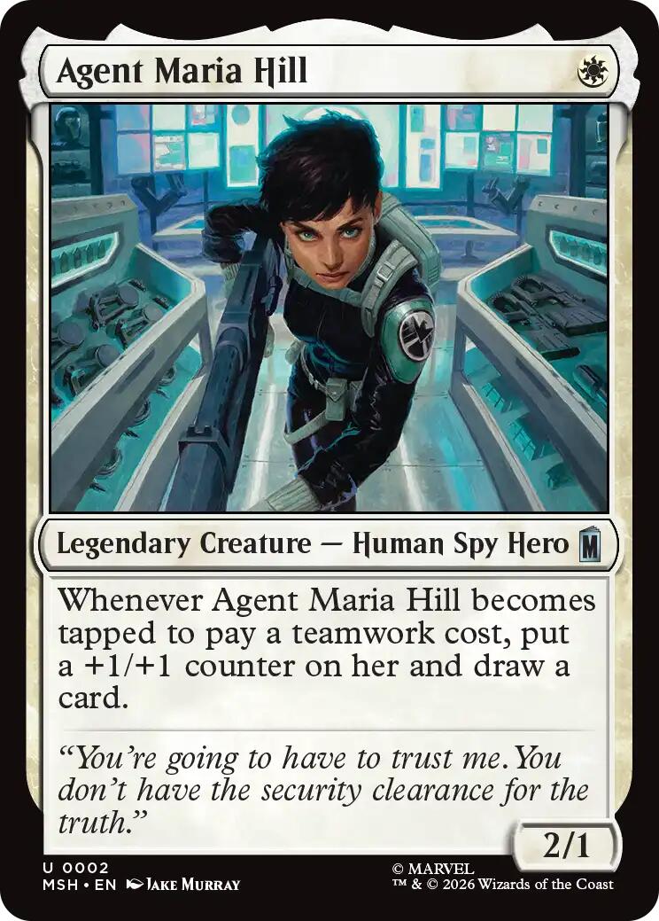 Agent Maria Hill [MSH - 2]