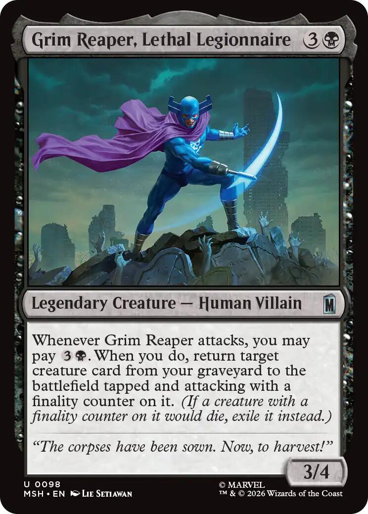 Grim Reaper, Lethal Legionnaire [MSH - 98]