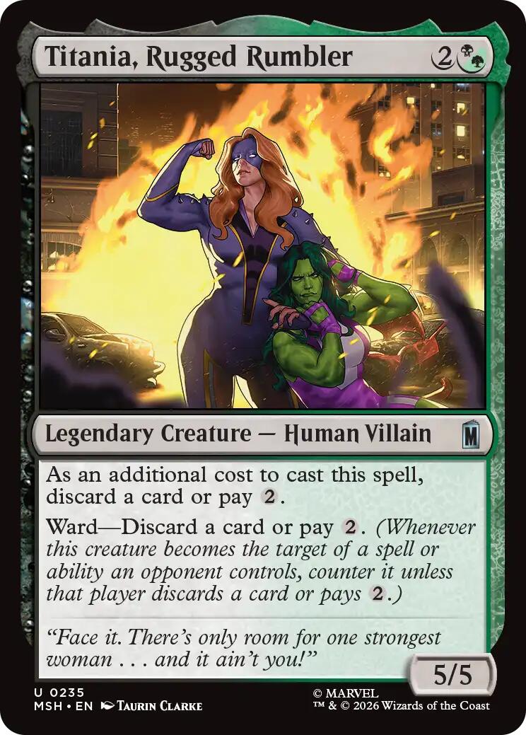 Titania, Rugged Rumbler [MSH - 235]