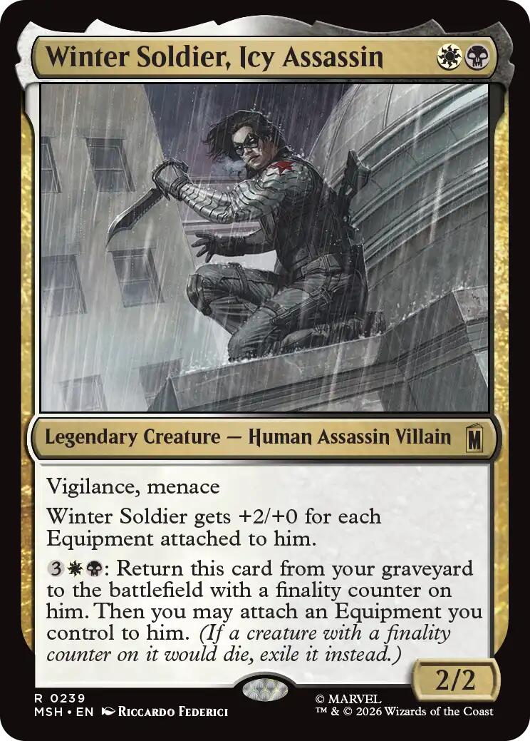 Winter Soldier, Icy Assassin [MSH - 239]