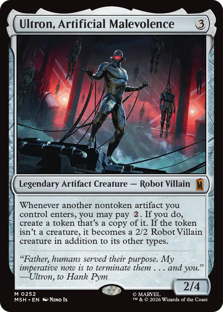 Ultron, Artificial Malevolence [MSH - 252]