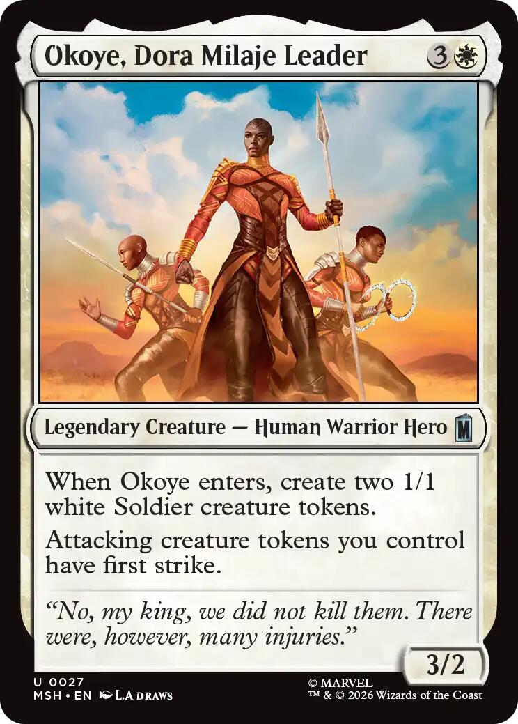 Okoye, Dora Milaje Leader [MSH - 27]